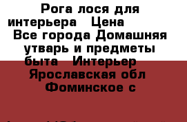 Рога лося для интерьера › Цена ­ 3 300 - Все города Домашняя утварь и предметы быта » Интерьер   . Ярославская обл.,Фоминское с.
